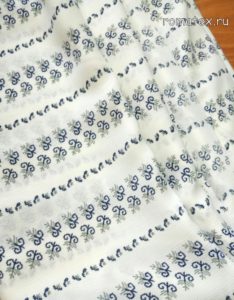 Ткань для жилета
 Креп Вискоза цвет белый